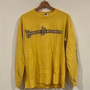 Harley-Davidson cintage Yellow Tee